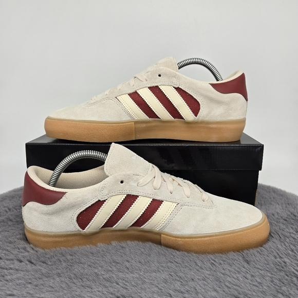 adidas Matchbreak Super Wonder White Preloved Ruby Gum Men\'s Shoes Size 9.5 New